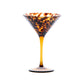 Load image into Gallery viewer, 7 oz. Tortoiseshell Martini Glass
