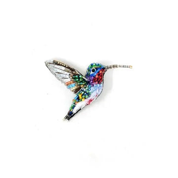 Lucifer Hummingbird Brooch Pin