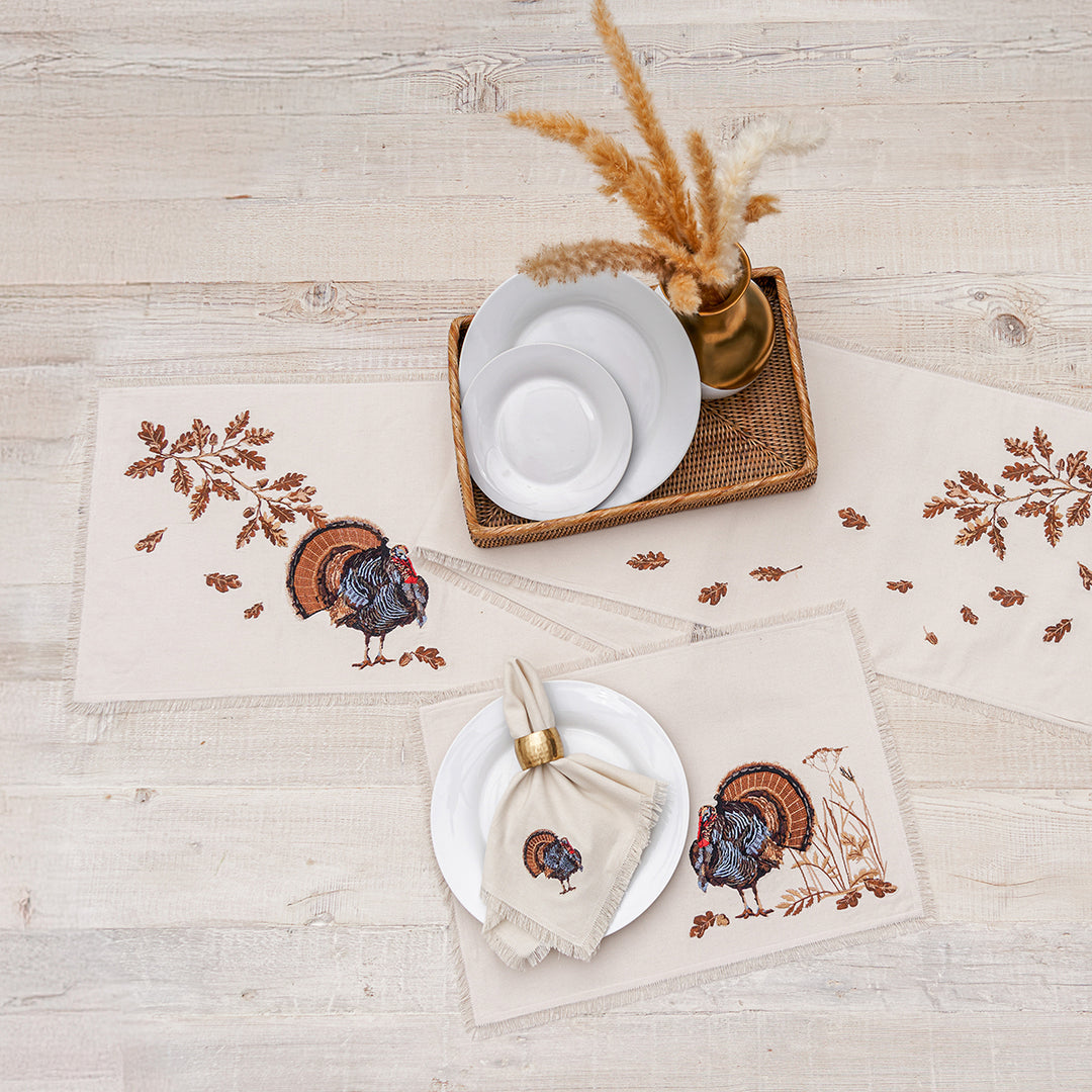 Turkey Napkin S/4