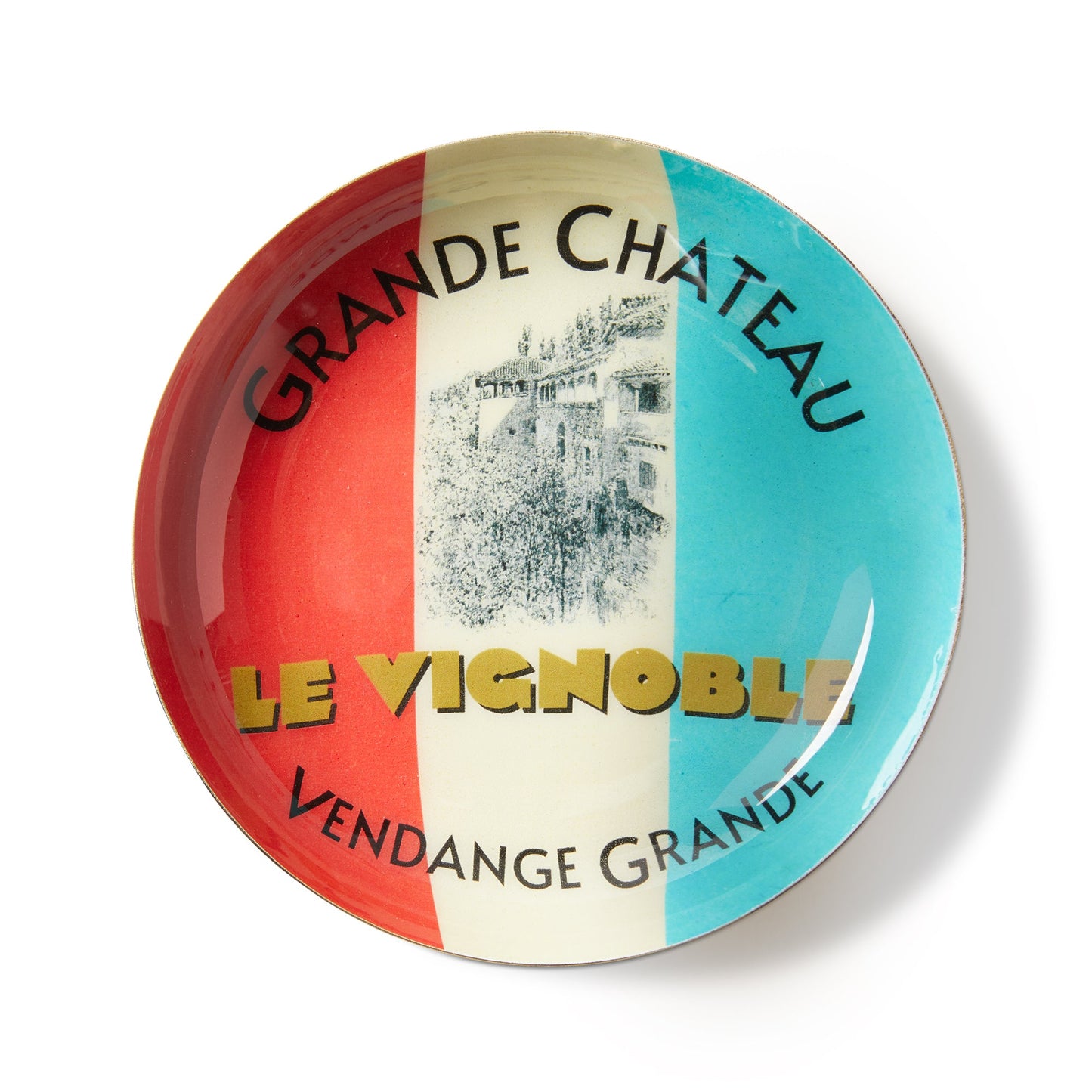 Vineyard Metal Trinket Dish