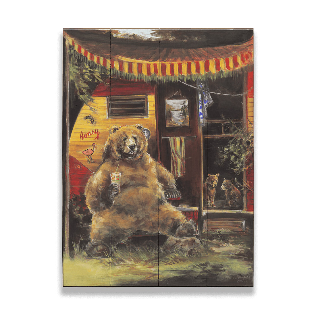 Trailer Bears, 23x31