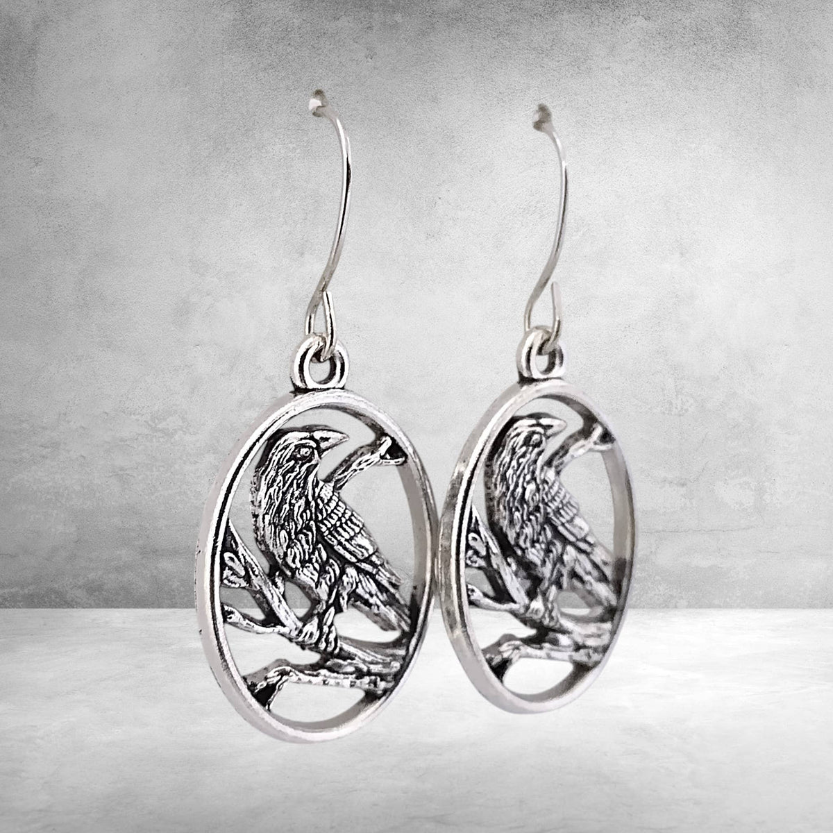 Raven Earrings