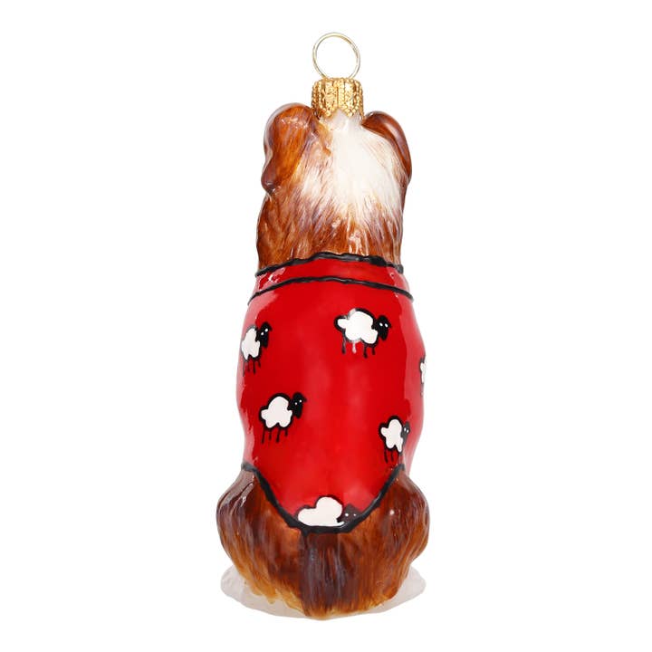 Austrialian Shepherd Counting Sheep Christmas Pajamas