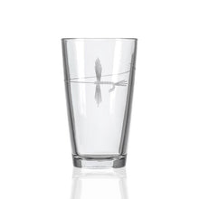 Load image into Gallery viewer, 16 oz. Fly Fishing Pint Glass
