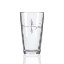 Load image into Gallery viewer, 16 Oz. Fly Fishing Pint Glass