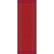 Load image into Gallery viewer, 20“x 58” Cassandre Grenat Tablerunner