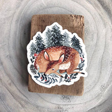 Load image into Gallery viewer, Winter Fawn STICKER