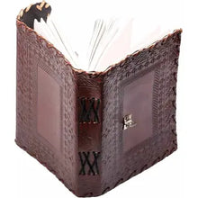 Load image into Gallery viewer, 7" Leather Journal For Men & Women- Brown