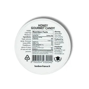 Saint Ange French Gourmet Natural Candy Tin