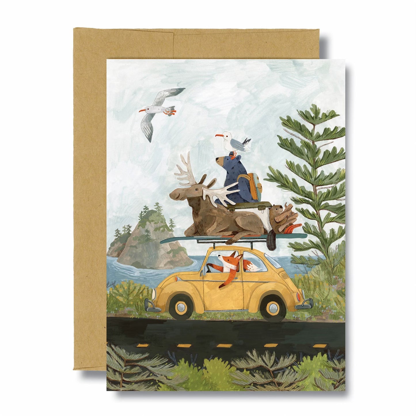 Road Trippin 5x7 Card