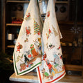Load image into Gallery viewer, Jingle Woof RED Kitchen Towel
