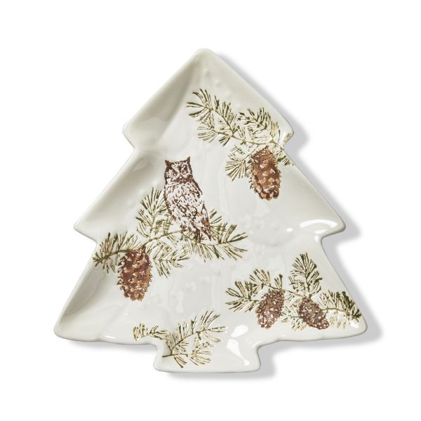 Wilde Pine Tree Shaped Platter