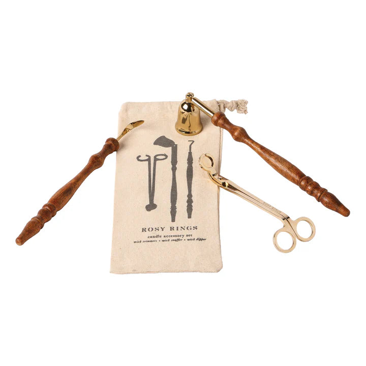 Candle Accessory Set (Snuffer, Trimmer, Dipper)