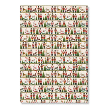 Load image into Gallery viewer, Nutcracker Christmas Wrapping Paper Book
