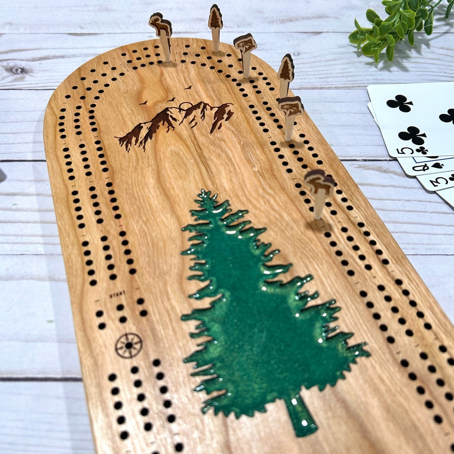 FULL Size Cribbage Board