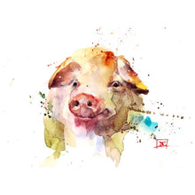 Load image into Gallery viewer, 5 x 7" Greeting Card  'OINK'
