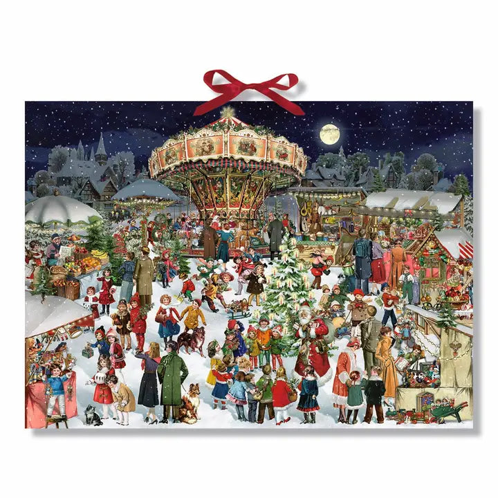 Advent Calendar Nostalgic Christmas Market Luxury