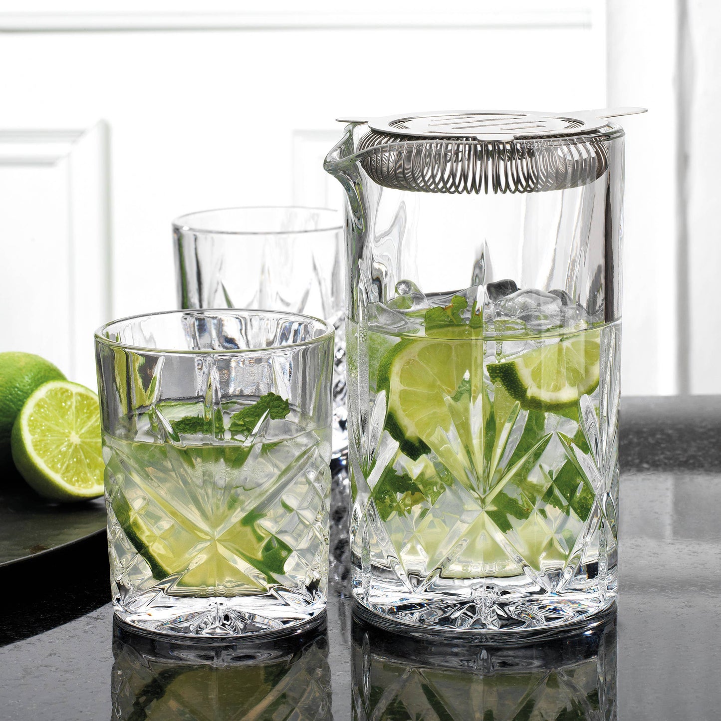 Dublin Mixing Pitcher and Strainer Set