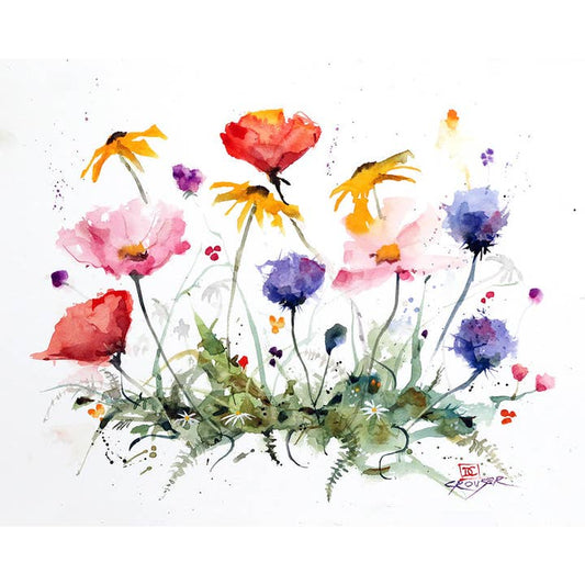 Wildflowers 5x7 Greeting Card