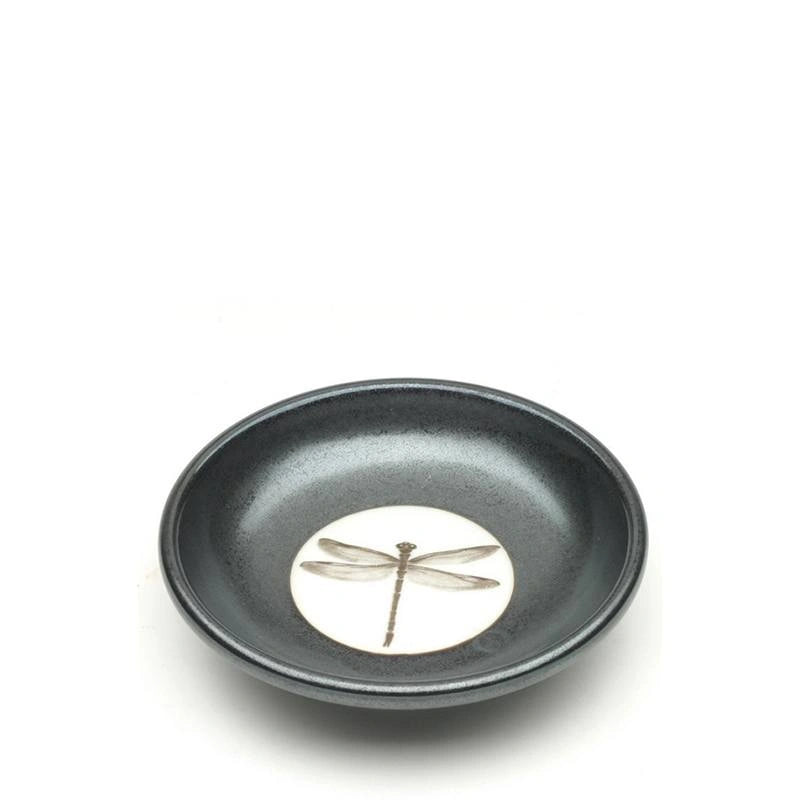 Sauce Irn Blk Floral Shape-3.75"