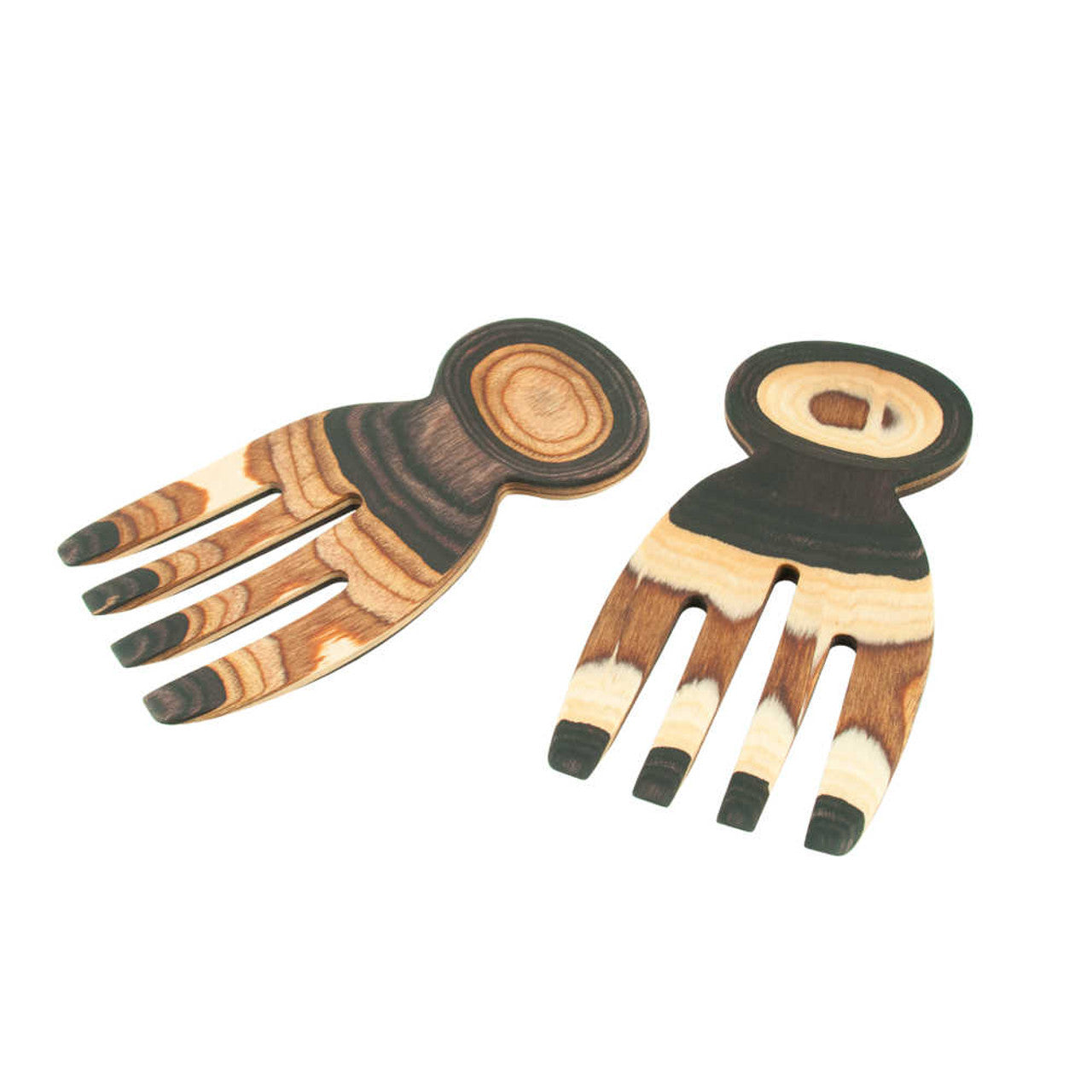 5" Natural Pakka Salad Hands