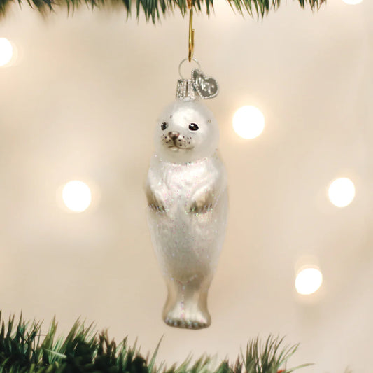3.5" Seal Pup Ornament