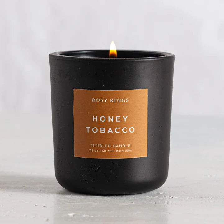 Honey Tobacco Tumbler Candle