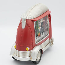 Load image into Gallery viewer, 8&quot;H Confetti Lites Lighted Swirl Retro Camper with Bears by Campfire Scene
