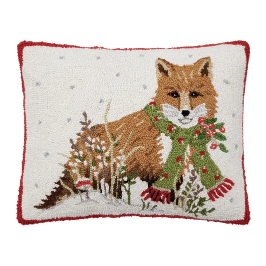 Toadstool Fox Hook Pillow - Mary Lake Thompson