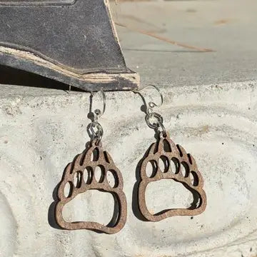 Bear Paw Earrings