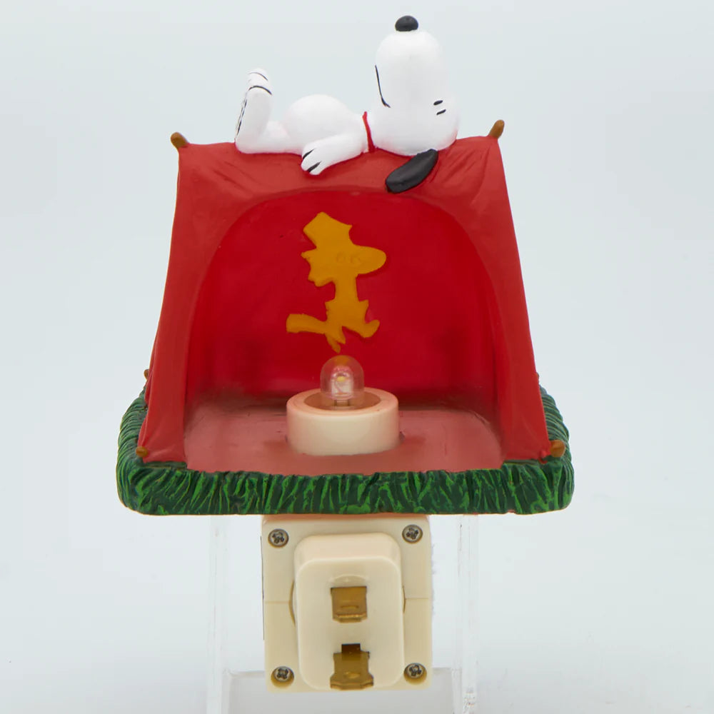 5"H Peanuts Snoopy with Hidden Woodstock Night-Light
