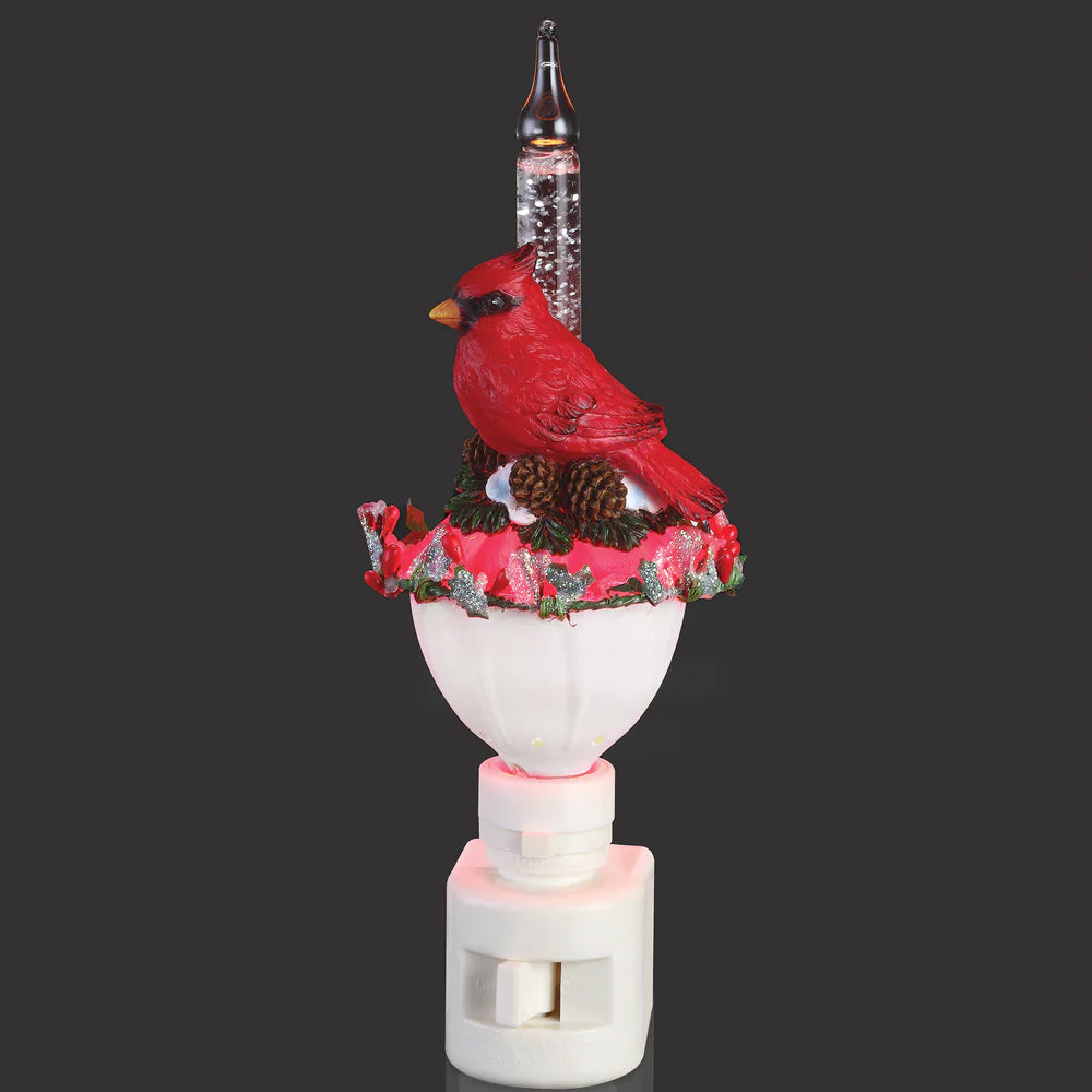 Roman Lights Cardinal Bubble Night-Light
