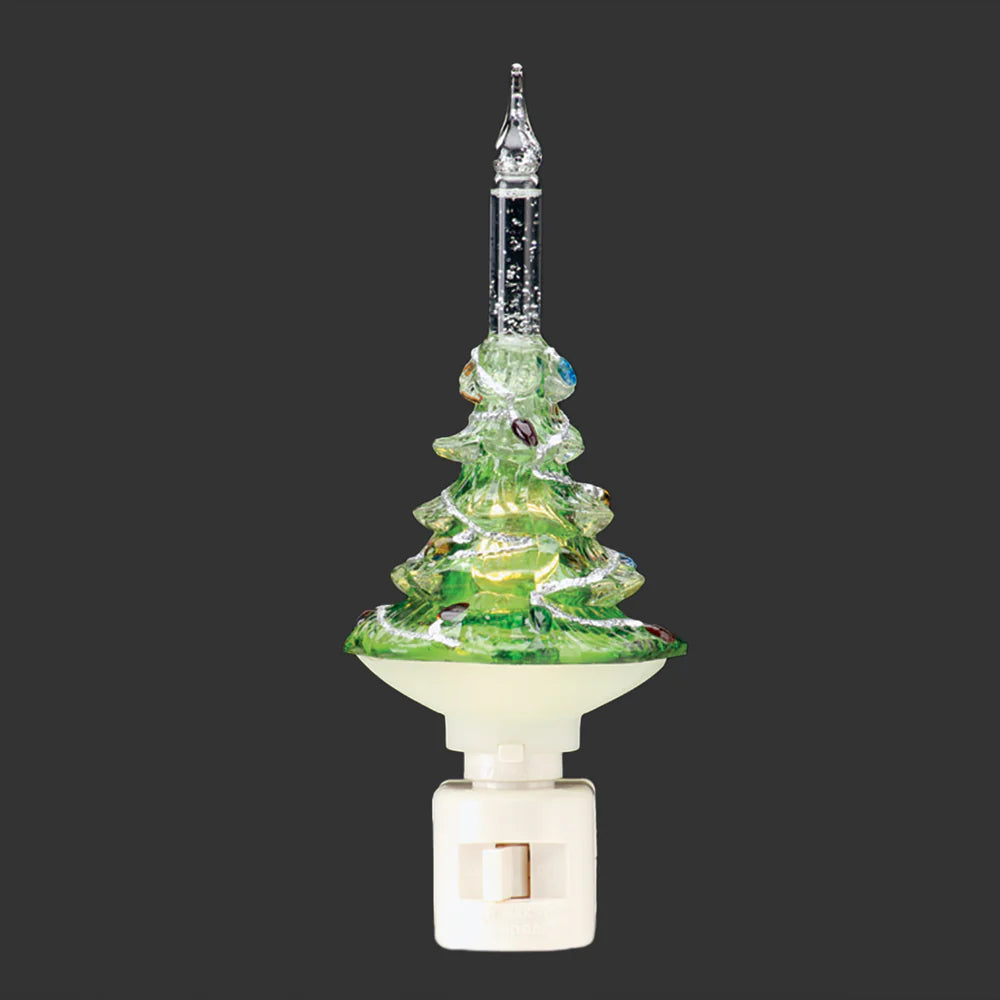 Roman Lights Christmas Tree Bubble Night-Light