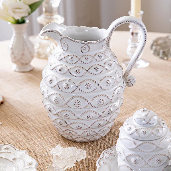 Jardin Du Monde Green Pitcher/Vase