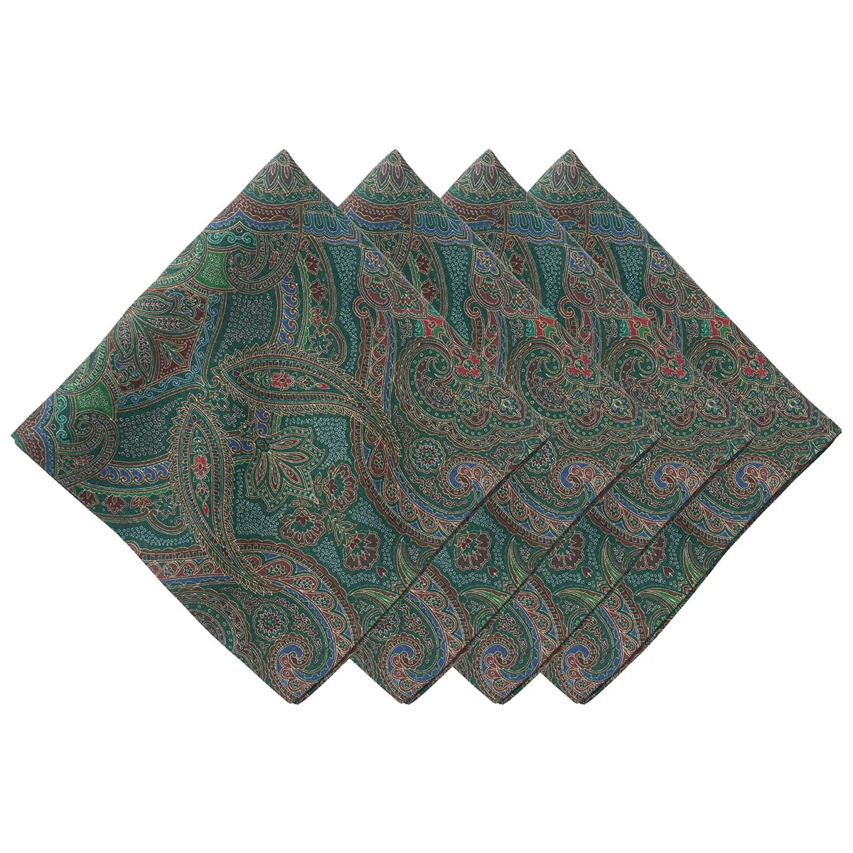 Paisley Napkin - Evergreen