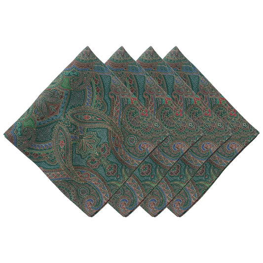 Paisley Napkin - Evergreen