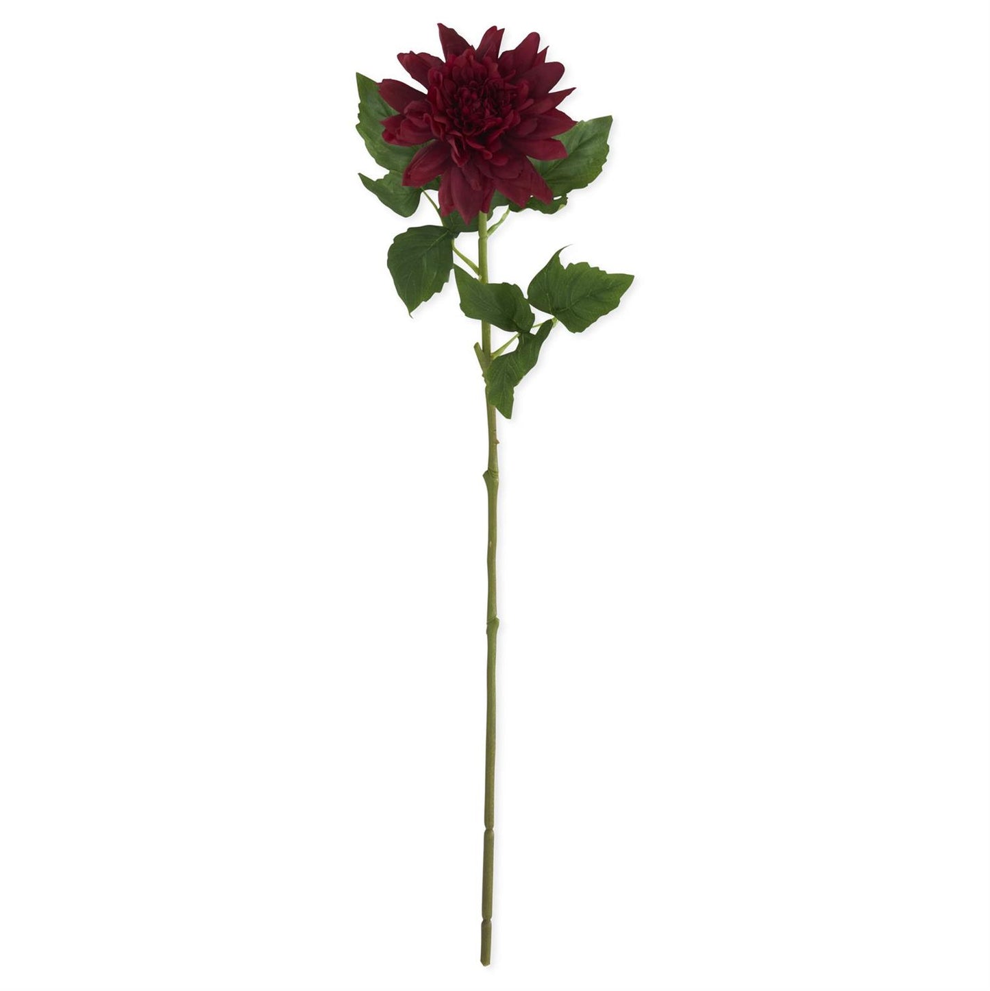 27" Burgundy Real Touch Dahlia