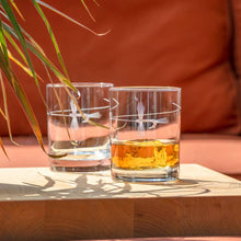 Load image into Gallery viewer, 14 oz. Fly Fishing Double Old Fashioned Glass
