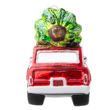 Load image into Gallery viewer, Holiday Jeep Red Ornament

