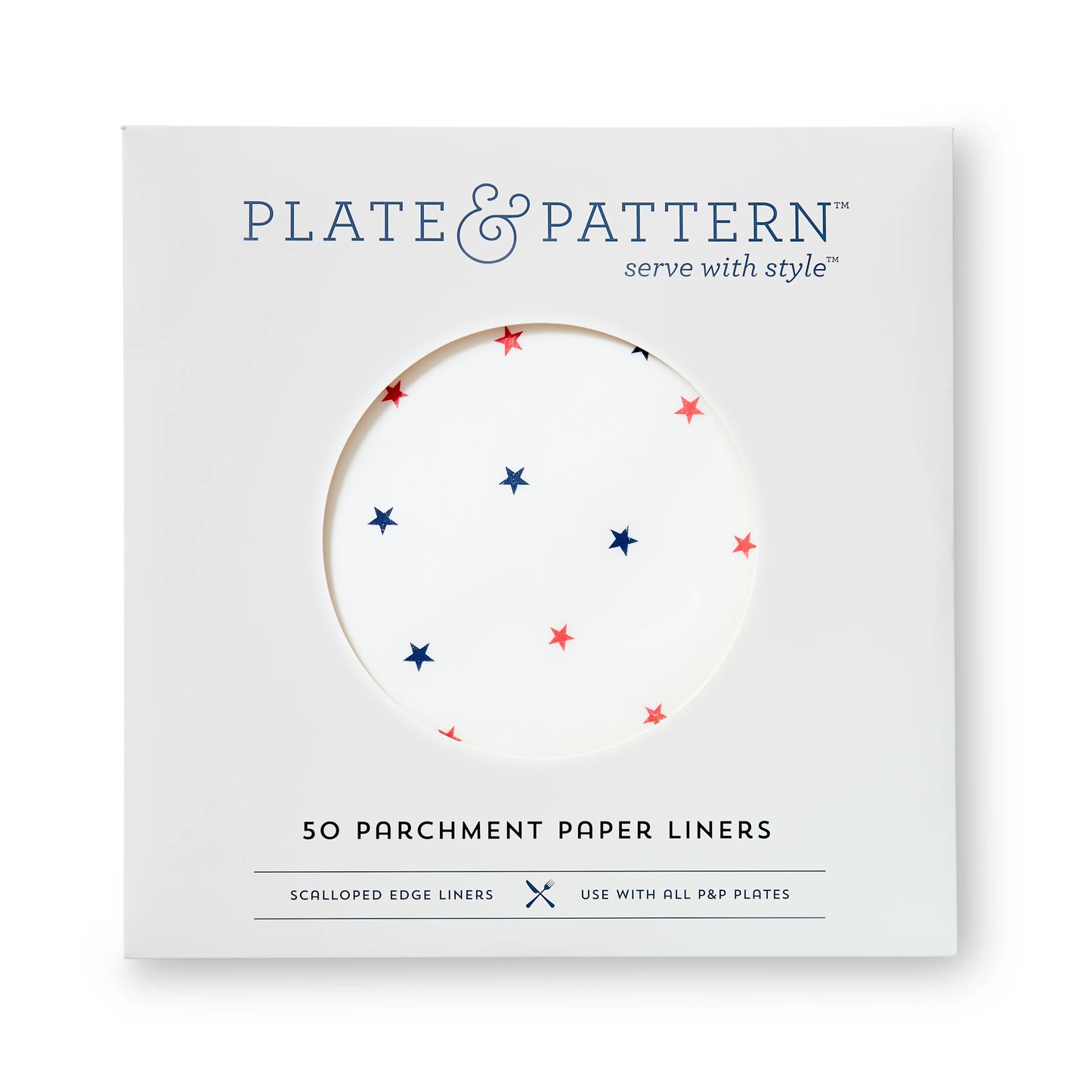 12"x12 Plate Liners- " OH SAY CAN YOU SEE" PKG of 50