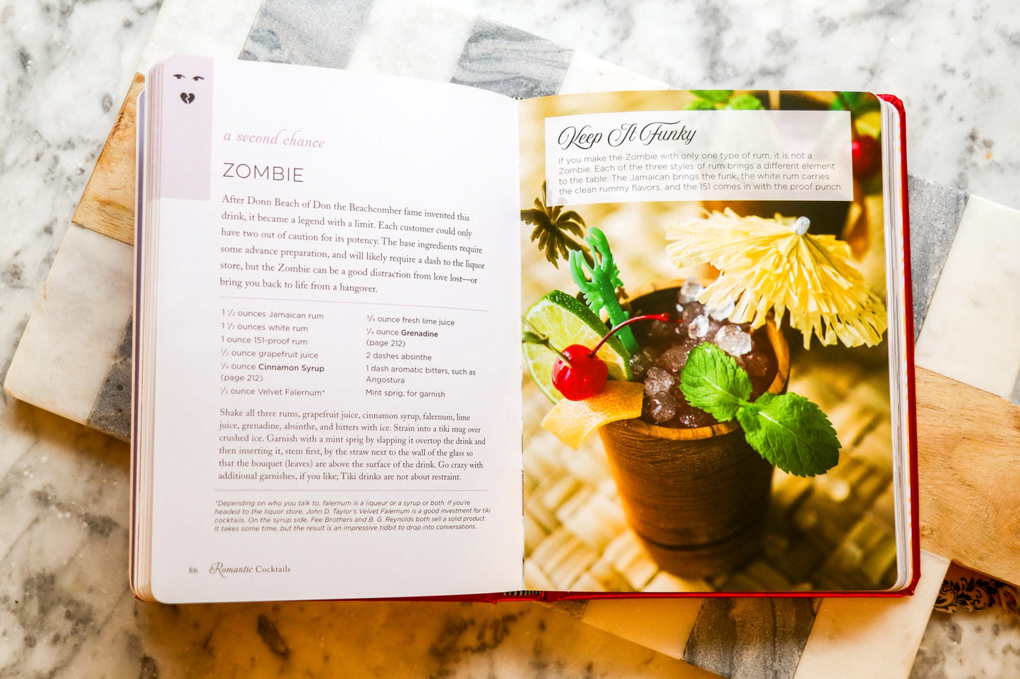 Romantic Cocktails Book