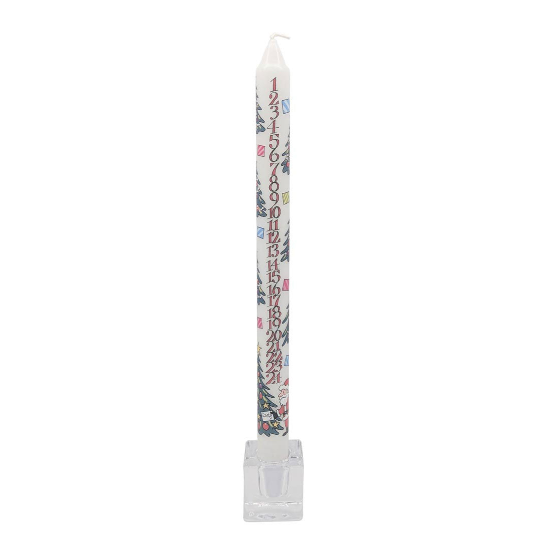 Christmas Trees Advent Dinner Candle