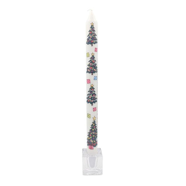 Christmas Trees Advent Dinner Candle