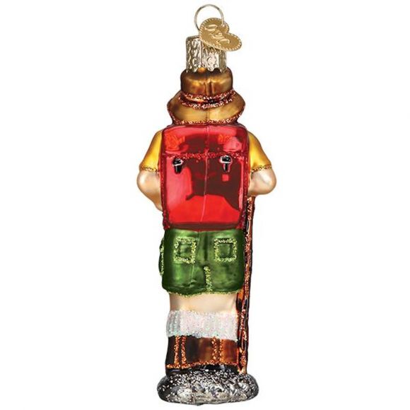 4.25" Hiker Ornament