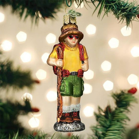 4.25" Hiker Ornament