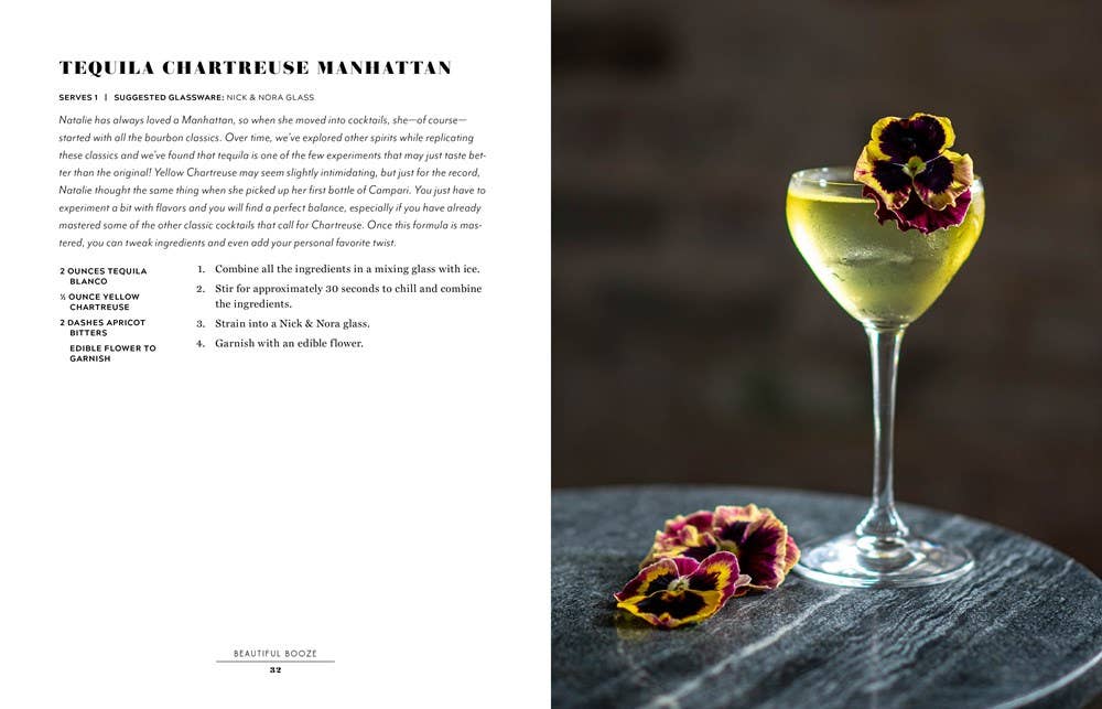 Beautiful Booze: Stylish Cocktails to Make at Home: Hardcover