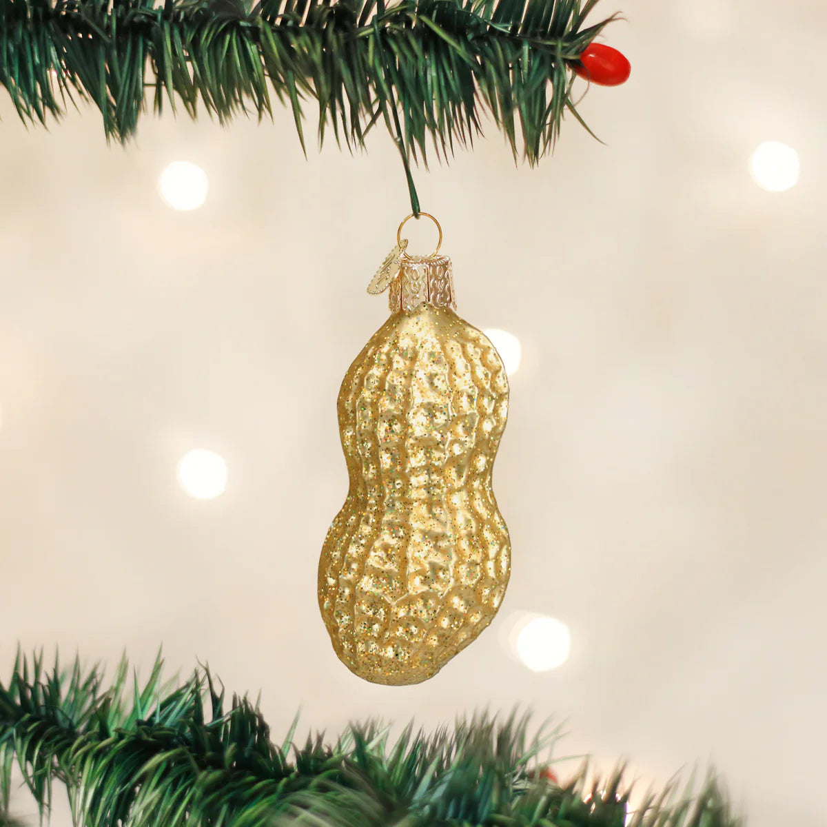 3" Peanut Ornament