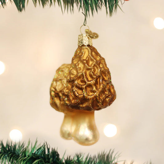 4" Morel Mushrooms Ornament