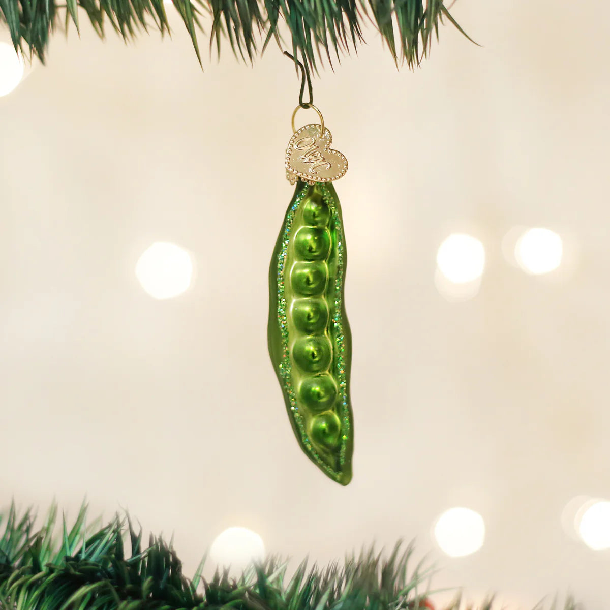 3" Peapod Ornament