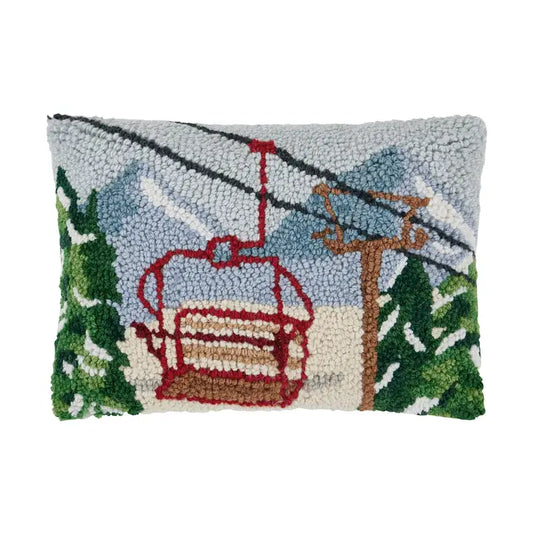 Vintage Gondola Hook Pillow